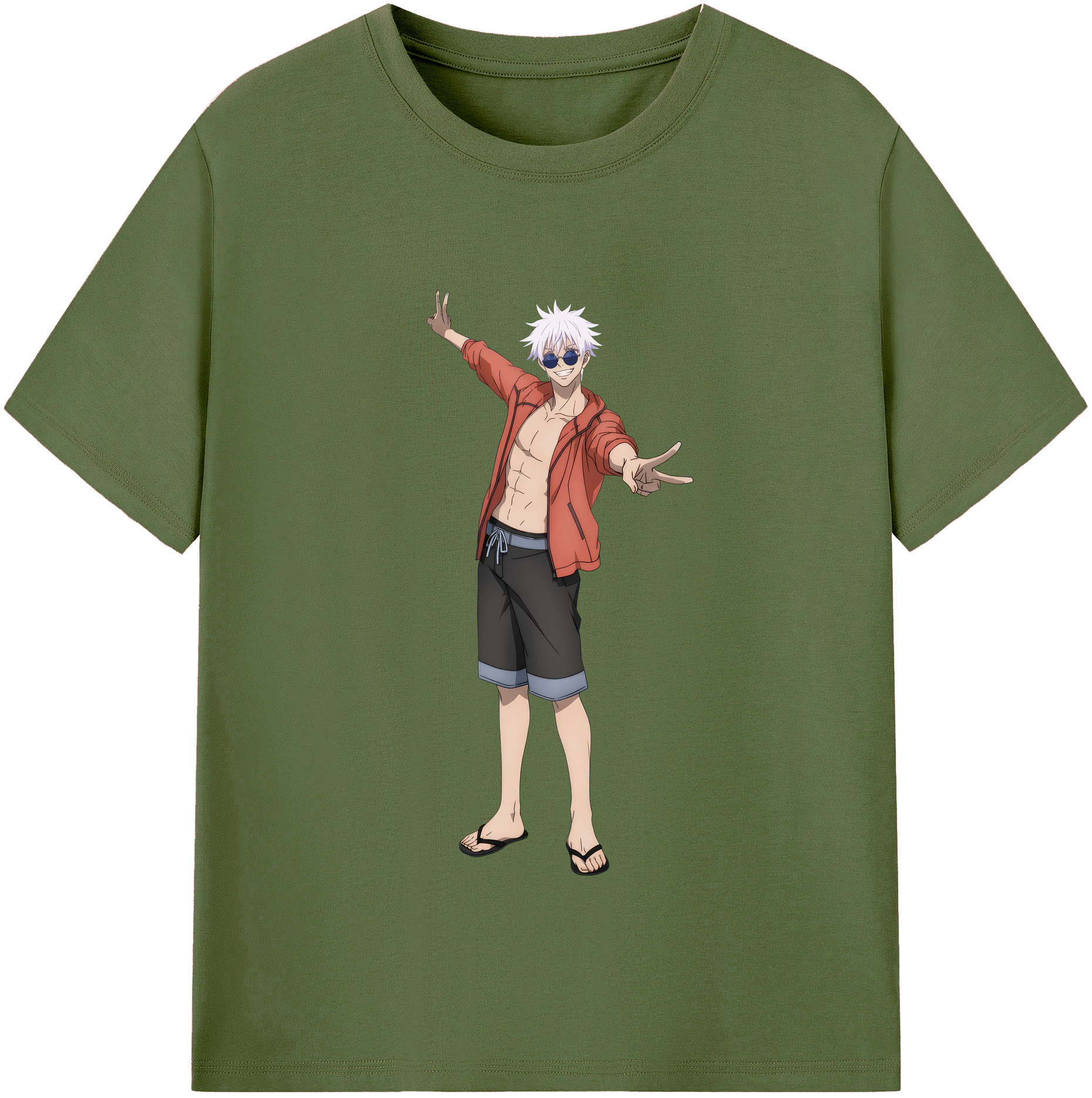 （画像用） 呪術廻戦 Jujutsu Kaisen 綿100％半袖Tシャツ（フロントプリント）